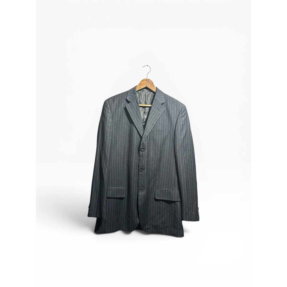 Marco Ferno Classic Blazer Men’s 38Long Black Office Formal Classic Suit Jacket